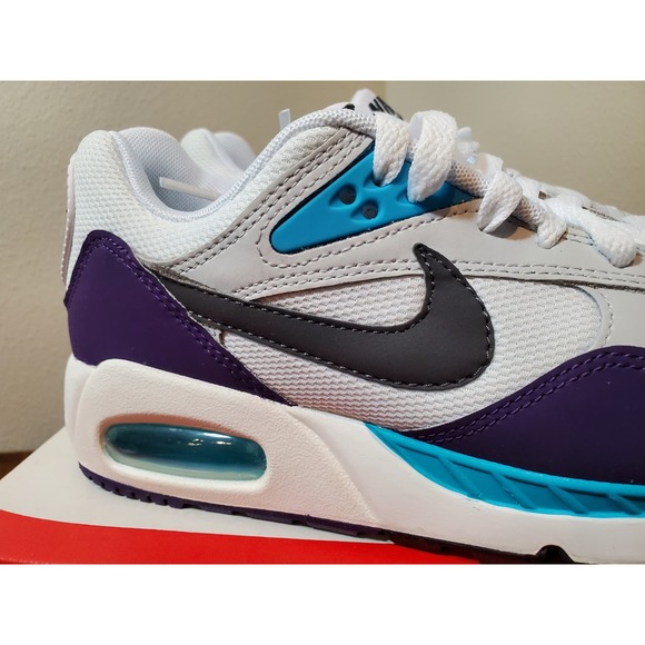 Nike Air Max Correlate (White/Purple/Turquoise) Women's sz 6.5 [New with Box] - Picture 9 of 12